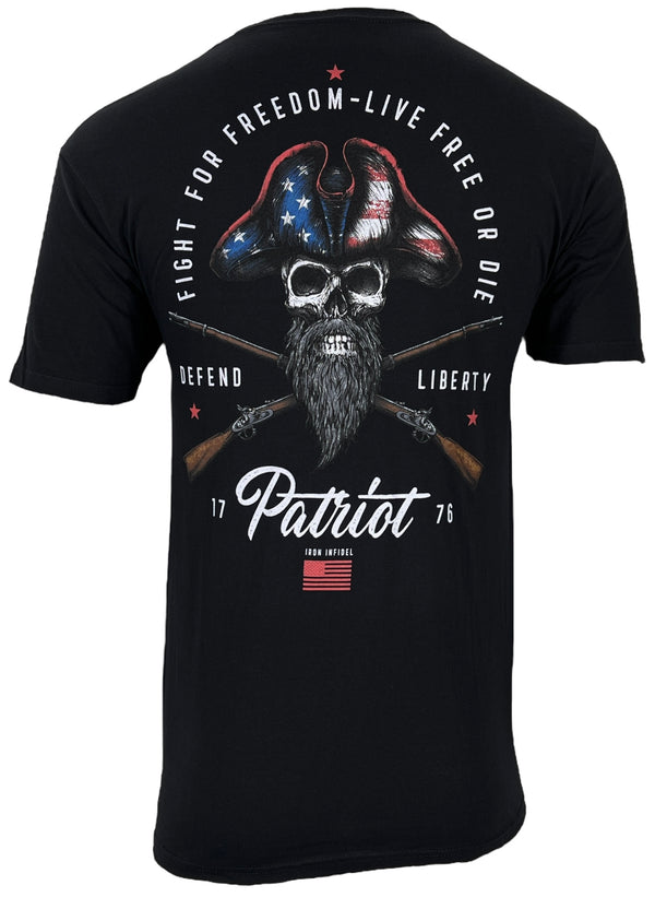 Howitzer Style Men's T-Shirt IRON FREEDOM Military Grunt MFG *