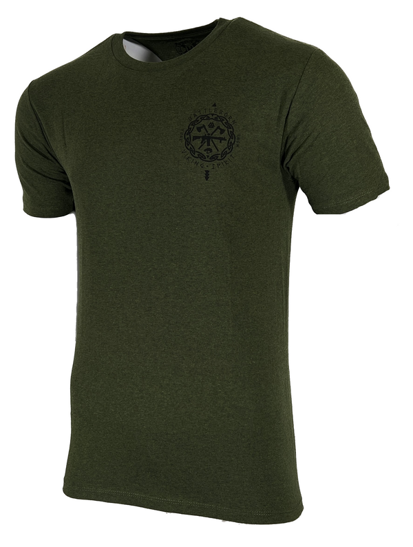 Howitzer Style Men's T-Shirt BATTLEBORN Military Grunt MFG
