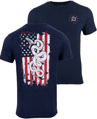 Howitzer Style Men's T-Shirt LIBERTY SLITHER Military Grunt MFG