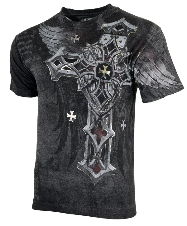 Xtreme Couture By Affliction Men's T-Shirt Battledome Biker