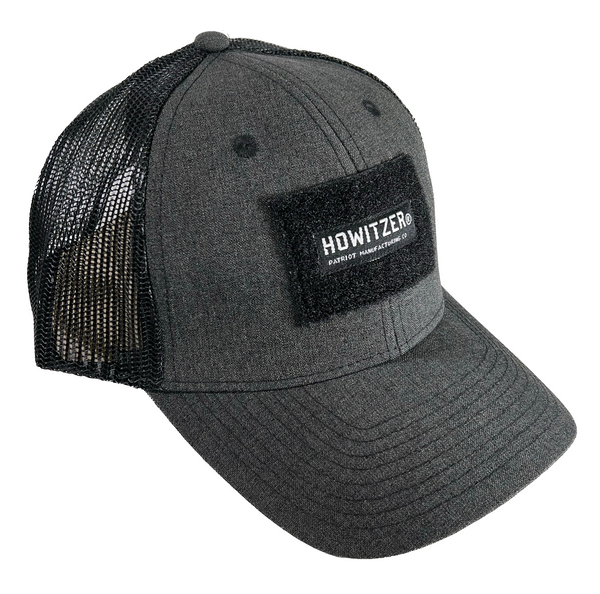 Howitzer Style Men's Hat STANDARD PATRIOT Military Grunt Charcoal