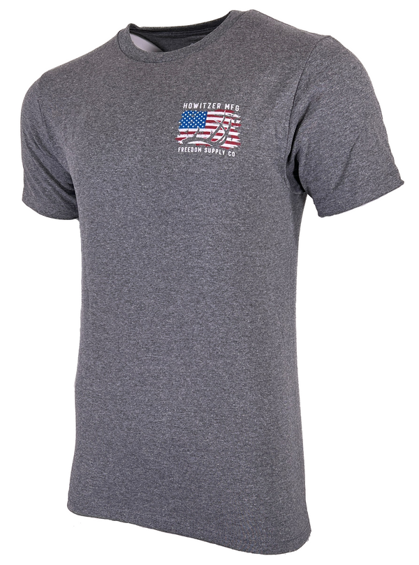 Howitzer Style Men's T-Shirt FREEDOM HUNT Military Grunt MFG