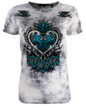 Affliction Women's T-Shirt Sacred Ember   ^