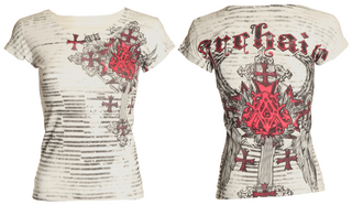 Archaic by Affliction Women's T-shirt Verwood  ^