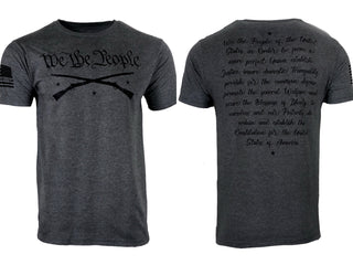 HOWITZER Clothing Men's T-Shirt S/S WE THE PEOPLE Black Label