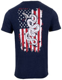 Howitzer Style Men's T-Shirt LIBERTY SLITHER Military Grunt MFG
