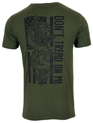 Howitzer Style Men's T-Shirt Defend Liberty Military Grunt MFG