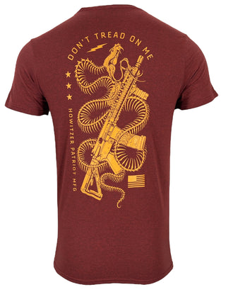 Howitzer Style Men's T-Shirt COILED SNAKE Military Grunt MFG
