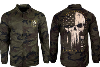 Howitzer Style Men's Jacket DEFIANT 76 CAMO Military Grunt