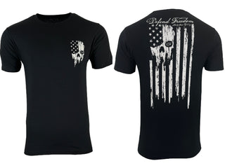 Howitzer Style Men's T-Shirt DEFEND FREEDOM Military Grunt MFG