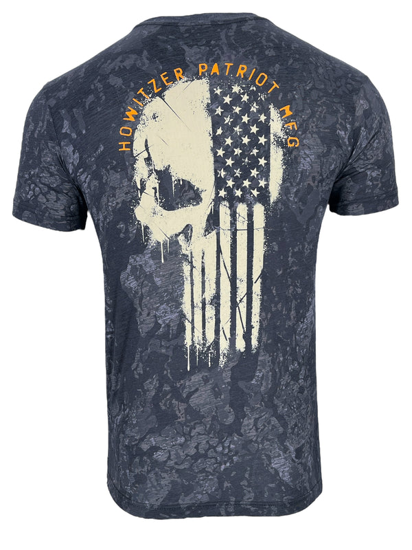 Howitzer Style Men's T-Shirt Alpha Patriot Military Grunt MFG