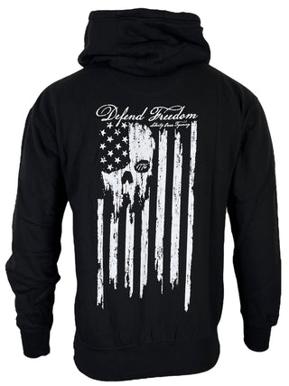 Howitzer Style Men's Hoodie DEFEND FREEDOM Heavyweight Military Grunt MFG