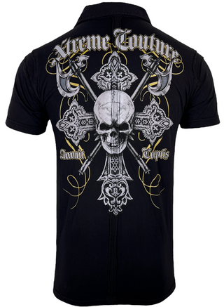 Xtreme Couture Men's Polo Shirt Heritage Black