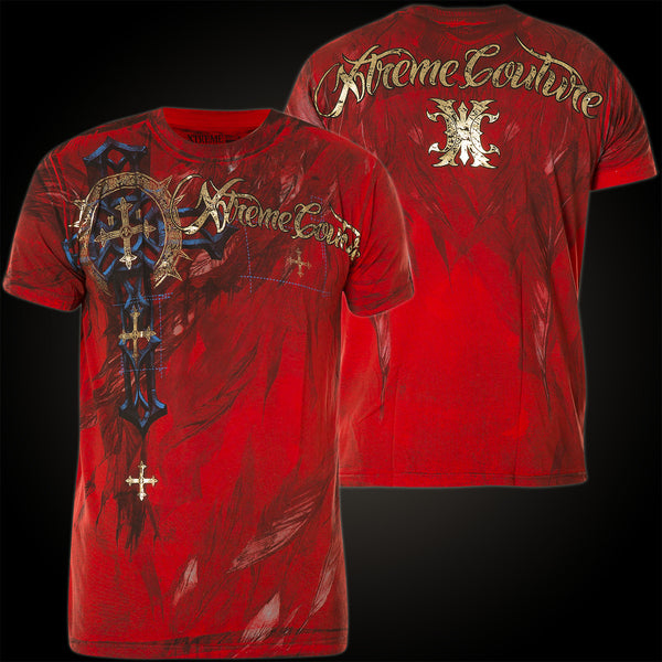 Xtreme Couture By Affliction Men's T-Shirt Dark Doman  *+