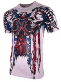 Xtreme Couture By Affliction Men's T-Shirt COUTURE PATRIOT White