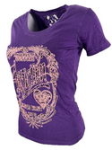 Affliction Women's T-Shirt Ac Betrothed   ^