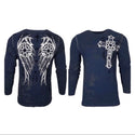 Xtreme Couture by Affliction Men's Thermal shirt DARKER SIDE Biker MMA S-2X