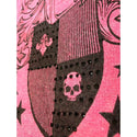 Sinful AFFLICTION Women's Top DAKOTA SWEATER DRESS Pink Skull Wings Biker