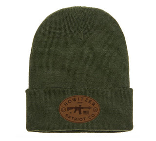 Howitzer Style Men's Beanie ROAM Military Grunt Olive