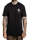 Sullen Men's T-shirt NAMSING BADGE Jet Black Tee Tattoo Skull Premium Quality Artwork