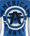 AMERICAN FIGHTER Bradley Eagle Blue Athletic Fit Mens Crewneck T-shirt L-3XL NWT +++