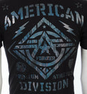 AMERICAN FIGHTER New Mexico Black Hologram Athletic Mens Crewneck T-shirt L-3XL */