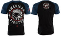 AMERICAN FIGHTER Bradley Black Blue Athletic Fit Mens Crewneck T-shirt S-3XL NWT +++