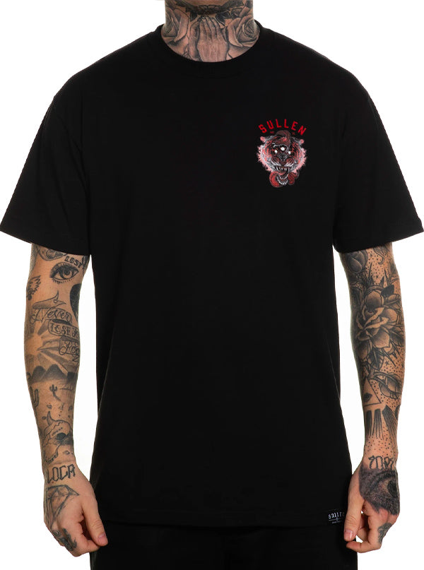 Sullen Men's T-shirt 3 EYE TIGER Tattoos Urban Design Premium Quality